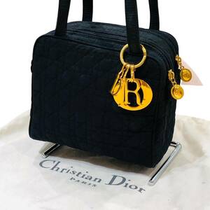 Dior Dior kana -ju плечо чёрный черный DIOR очарование есть нейлон сумка на плечо женский 