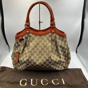 GUCCI グッチ ハンドバッグ スーキー ハンドバッグ 211944 486628 オレンジ×ブラウン系