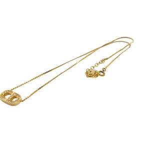  Dior колье Gold металлические принадлежности 
