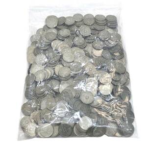  old 100 jpy coin 707 pieces set gross weight approximately 3360g large amount summarize silver coin 