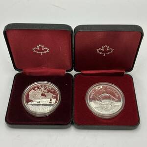  Canada proof coin Elizabeth woman .GRIFFON 1979*1981 2 pieces set case attaching coin 
