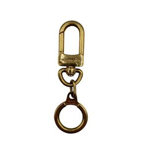 LOUIS VUITTON Louis Vuitton anokre кольцо для ключей брелок для ключа очарование мужской женский оттенок золота 