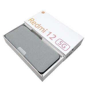 Redmi 12 5G XIG03 ミッドナイトブラック スマートフォン 86945906