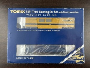  beautiful TOMIX 6431 multi rail cleaning car set Shinkansen . road examination car | original painting DD54kaya6431 guarantee line Us2a