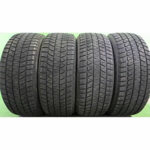 ブリヂストン BLIZZAK DM-V3 235/55R18 4本SET◆2019年製6分山スタッドレス◆中古 特筆すべき損傷はなし◆白石区手渡し可◆ハリアー等に