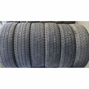 ブリヂストン BLIZZAK W979 215/70R17.5 6本SET◆2020~2021年製6~7分山トラック◆中古 特筆すべき損傷はなし◆白石区手渡し可◆6051804R04