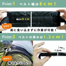 【改良品】背負式 機械用 噴霧器 動力 機械 農機 両肩掛け 散布 2個 背負いベルト 背負式機械用 交換バンド 背負いバンド ベルト 1セット_画像3