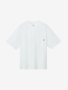 THE NORTH FACEノースフェイス 半袖Tシャツ NT11968 ホワイト 白 Mサイズ ショートスリーブエアリーポケットティー NT12447 ストレッチ