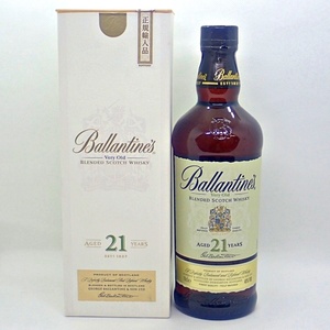 新品 未開封★Ballantines バランタイン 21年 ウイスキー スコッチ 700ml 40% 箱付　③