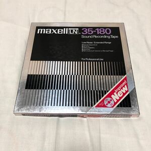 マクセル オープンリールテープ 10号メタル NL 35-180 保存良好 使用少なく良品