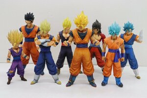 28HI●ドラゴンボール 箱無し 台座なし フィギュア 8体まとめ 中古 DORAGONBALL 孫悟空 孫悟飯 超サイヤ人 ベジットなど