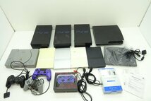 25JD●SONY ゲームハード 周辺機器 まとめ PS PS2 PS3 本体 コントローラー ネオジオスティック 等 Playstation3 動作未確認 ジャンク_画像1