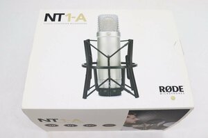 49EY●RODE NT1-A スタジオコンデンサーマイクロフォン マイク コンデンサーマイク ロード 動作正常 中古