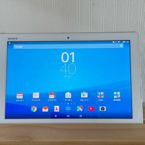 SONY XPERIA Z4 Tablet SOT31ホワイト SIMロック解除済み au 利用制限○ ジャンク扱いにて P17