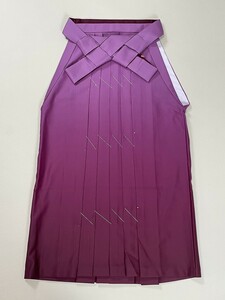 IROHA* hakama *[ta0310] woman hakama * graduation ceremony [ purple ] embroidery [ used ]