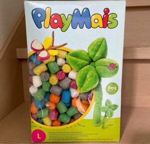 プレイマイス　とうもろこし　スポンジ　工作材料　工作　知育玩具　ゆうパケットプラスの箱いっぱい