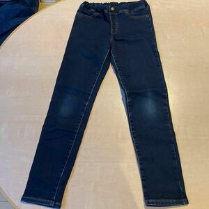 140 GU ジーンズ　ストレッチデニム インディゴ デニムパンツ SKINNY スキニーパンツ