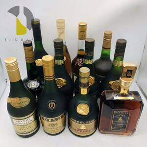 【未開栓】brandy cognac ブランデー コニャック 12本セット まとめ売り 洋酒 古酒 700ml 40% ※同梱不可 BR10438