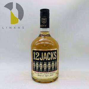 【未開栓】12 JACKS 700ml 40% スコッチ ウイスキー 特級 古酒 WH50952