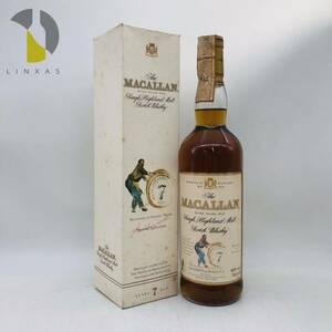 【未開栓】The MACALLAN ザ・マッカラン 7年 ジオベネッティ ウイスキー 700ml 40％ WH48360