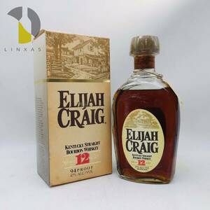 【未開栓】ELIJAH CRAIG エライジャクレイグ 12年 スモールバッチ 750ml 47% WH52505