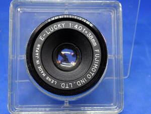  Lucky 38mm f4 discount ... machine lens M39 mount E-LUCKY 1:4.0 f=38mm old lens 