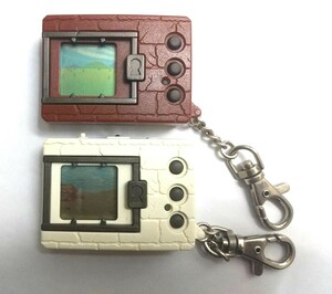 [967] Digital Monster digimon Ver 1 the first period Bandai BANDAI game key holder rearing game retro electrification has confirmed 