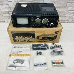 * rare *1 jpy ~* Matsushita electro- vessel National National TR-512F telephone card se tv radio cassette recorder retro that time thing 