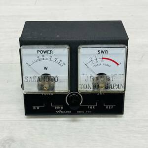 * rare *1 jpy ~* HANSEN FS-5 SWR& power total SWR& power meter 