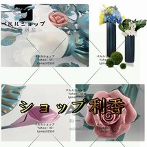 美品◆芸術品◆地中海 LED 対応 4灯ペンダントライト ローズ　ユリ照明 北欧 屋内ランプ ホーム ペンダントライト 天井照明 照明器具 つり_画像4