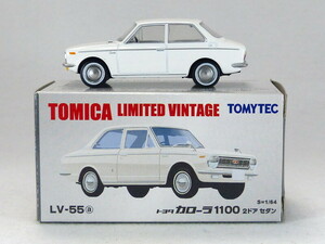 T085　トミカリミテッドヴィンテージ　LV-55a　トヨタカローラ1100 2ドアセダン