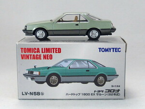 T232　トミカリミテッドヴィンテージNEO　LV-N58b　トヨタコロナハードトップ1800EXサルーン（82年式）