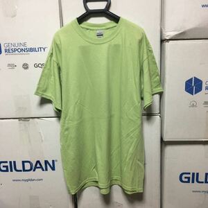 GILDAN ピスタチオ 2XLサイズ 緑 グリーン 半袖無地Tシャツ ポケット無し 6.0oz ギルダン