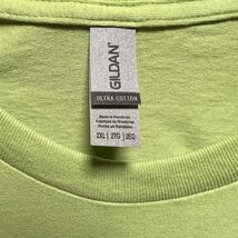 GILDAN ピスタチオ 2XLサイズ 緑 グリーン 半袖無地Tシャツ ポケット無し 6.0oz ギルダン_画像2