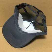 OTTO メッシュキャップ チャコールグレー GRAY オットー CAP アメカジ 帽子 ミリタリー USA アメリカ 野球帽 無地☆_画像4