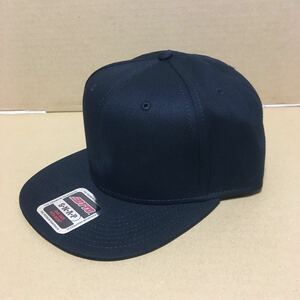 OTTO コットンツイルフラットバイザーキャップ ブラック 黒 BLACK クロ オットー CAP アメカジ 帽子 ミリタリー USA アメリカ 無地 野球帽.