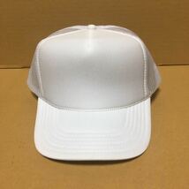 OTTO メッシュキャップ ホワイト 白 WHITE シロ オットー CAP アメカジ 帽子 ミリタリー USA アメリカ 野球帽 無地_画像3