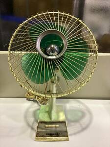 366【動作品】昭和レトロ SHARP 卓上 扇風機 PD-257 30cm 早川電機 シャビー ヴィンテージ 