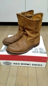 Redwing　レッドウイング　ペコス　ブーツ　8188　ミュールスキナー　26.5　us8.5 ハーレー　チョッパー　ビンテージ　パン　ナックル　