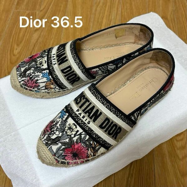 Christian Dior エスパドリーユ 36.5(23cm相当)