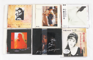 【中島みゆき】CD 6タイトル『BEST SELECTION 16』『あ・り・が・と・う』『中島みゆき』『回帰熱』『夜を往け』『地上の星』USED 