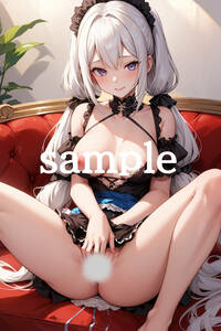 No.Sh-000384【全て1点もの】A4サイズ 美女ポスター 高品質光沢紙 イラスト アート コスプレ セクシー 水着 制服 下着 美女 巨乳 美乳 美尻