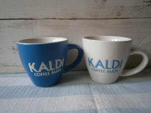 ●●●●KALDI●デミタスカップ●マグカップ●ミニ●2種●食器●非売品●●●●