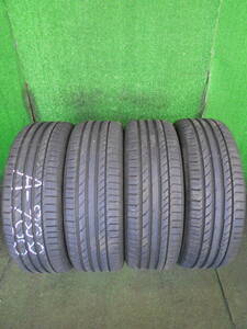 A-988 195/45R17 コンチネンタル コンチスポーツ コンタクト5 バリ山 4本set