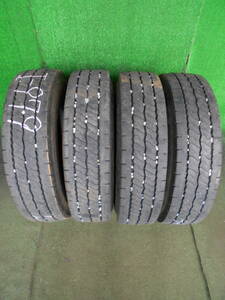 I-979 225/80R17.5 123/122L ダンロップ SP521 バリ山 4本set