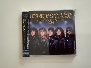 WHITESNAKE／Stockholm, Sweden 1984 LIVE　(2CD)　新品同様