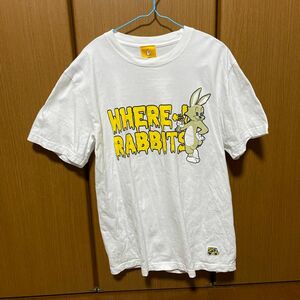 FR2 DOKO Tシャツ where is rabbits