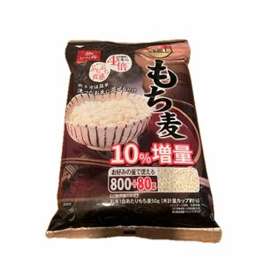 はくばく　もち麦　800＋80g