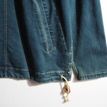 C1083P　▼RRL ダブルアールエル▼　新品 ストレッチデニム アノラックパーカー ブルー M / デニムジャケット シーズンレス rb mks_画像3