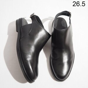 M3408P　▼Maison Margiela メゾンマルジェラ 22▼　アンクルストラップ レザーサンダル ブラック 41/26.5cm シューズ メンズ 黒 rb mks